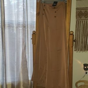 High waist, flowy, button top, dress pants!